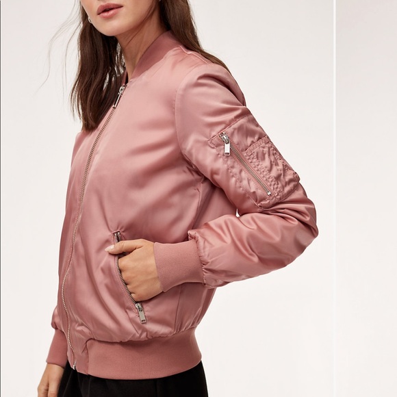 The Group by Babaton x Aritzia Gilman Bomber NWOT - Picture 2 of 9